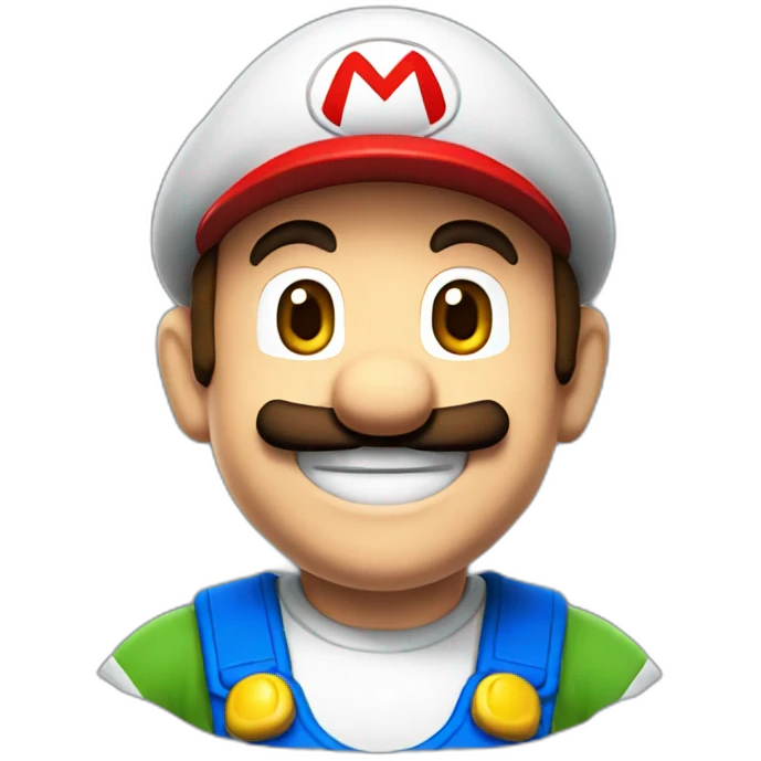 mario smiling emoji