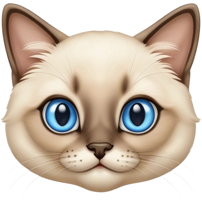 Siamese kitten emoji
