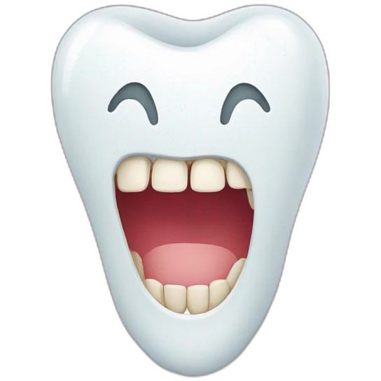 missing tooth emoji