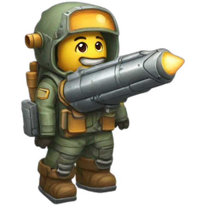 Rocket luncher - rpg emoji