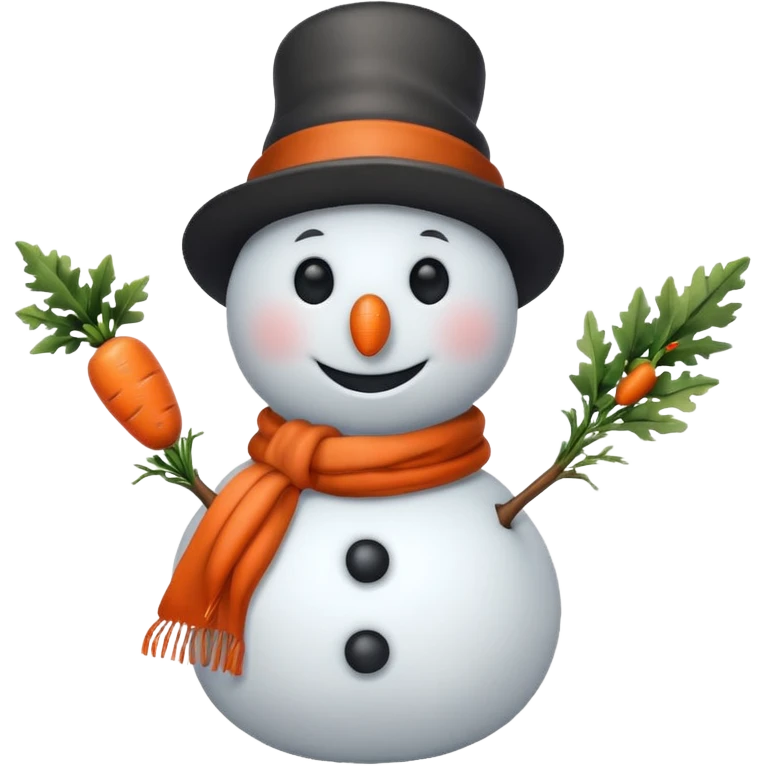 cool snowman emoji