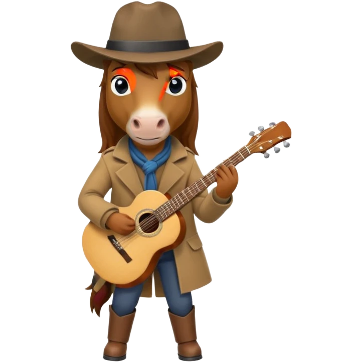 horse Musician emoji