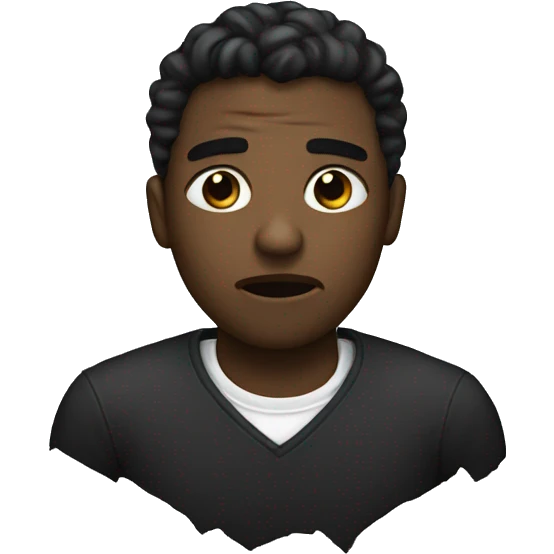 Black broken heart emoji