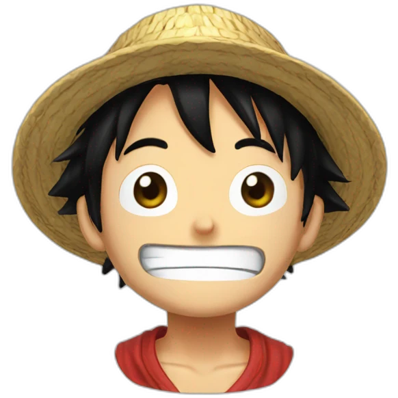 Luffy emoji