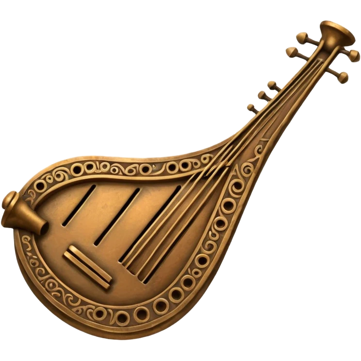 ancient musical instrument emoji