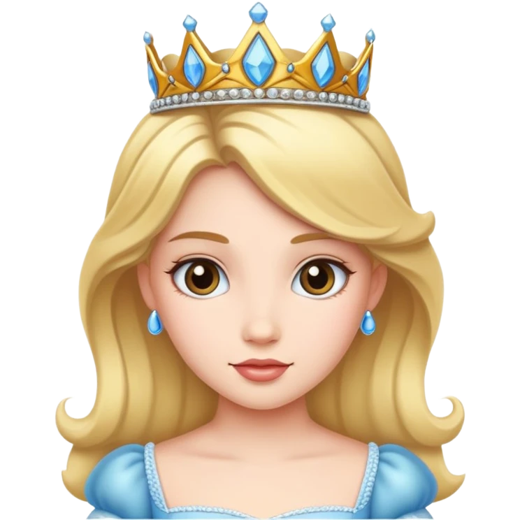 Princess girl emoji