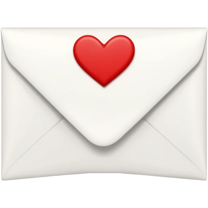 Love letter envelope emoji