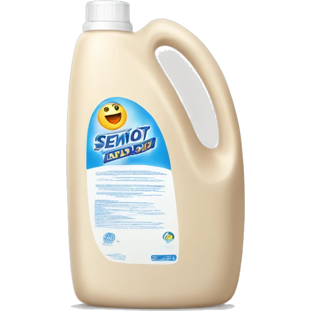 Beige laundry detergent  emoji