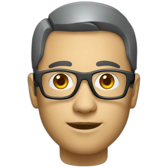 Robotic software engineer emoji