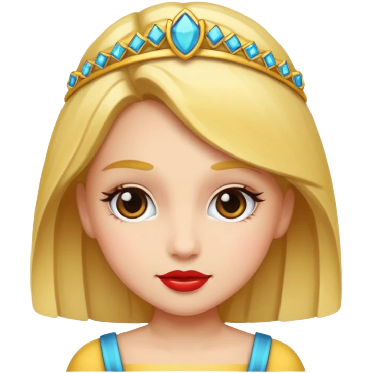 very fancy girl  emoji