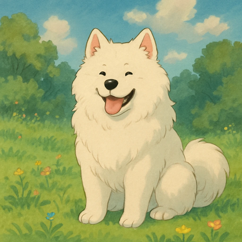 samoyed emoji