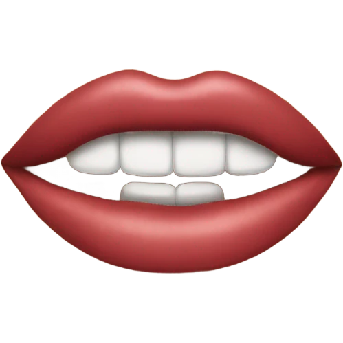Lips  emoji