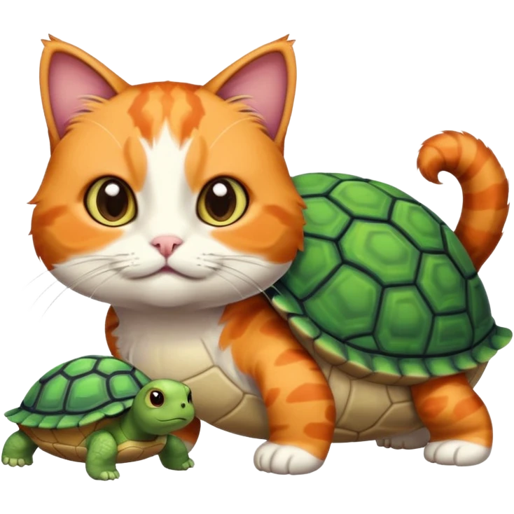 cat with turtle emoji