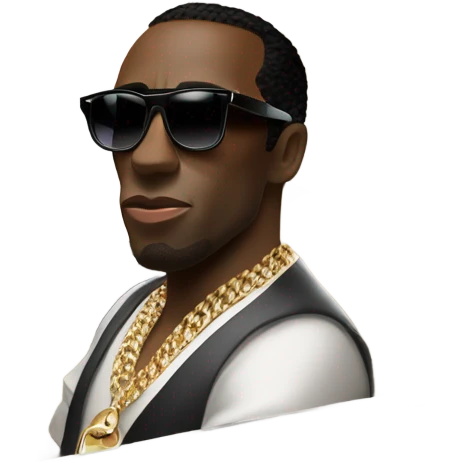 p diddy in a car emoji