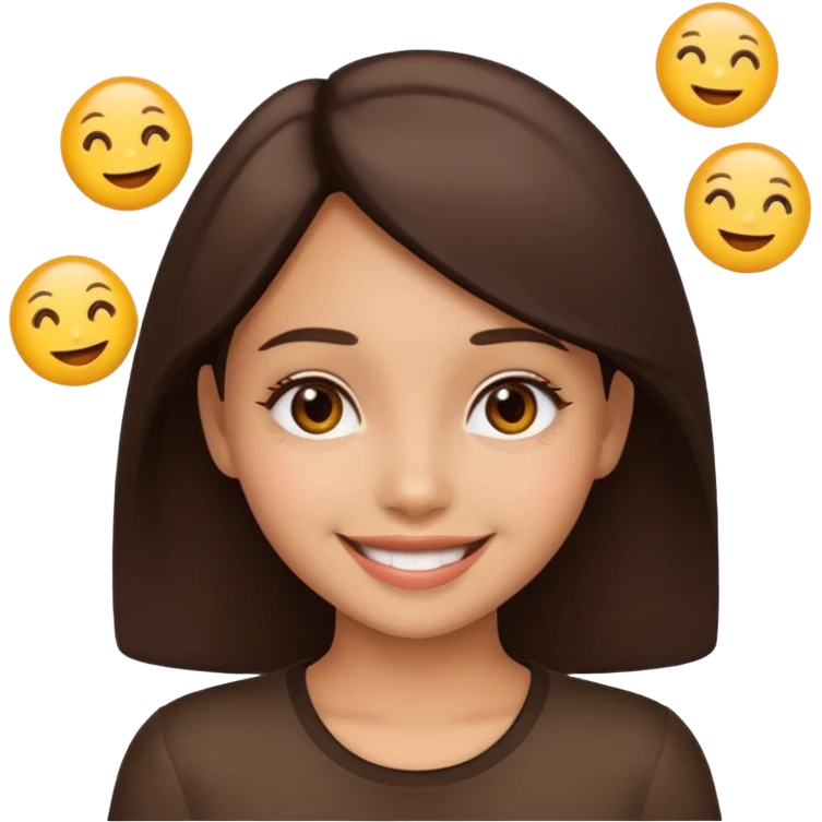 Emojis girly morena emoji