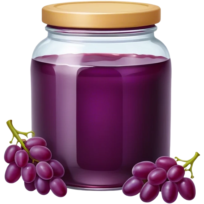 Grape jam emoji
