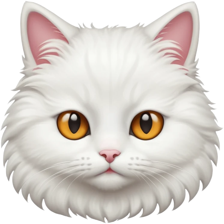 🎧😻🤩 white cat emoji
