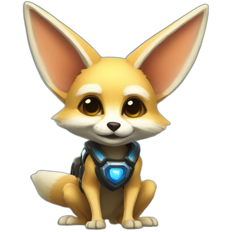 Fennec of rocket league emoji
