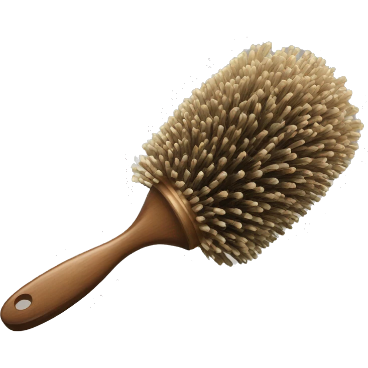  rococo hair brush emoji