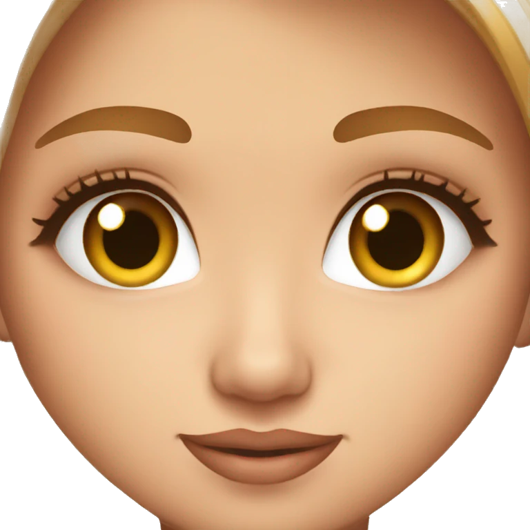 Hazel brown eyes  emoji