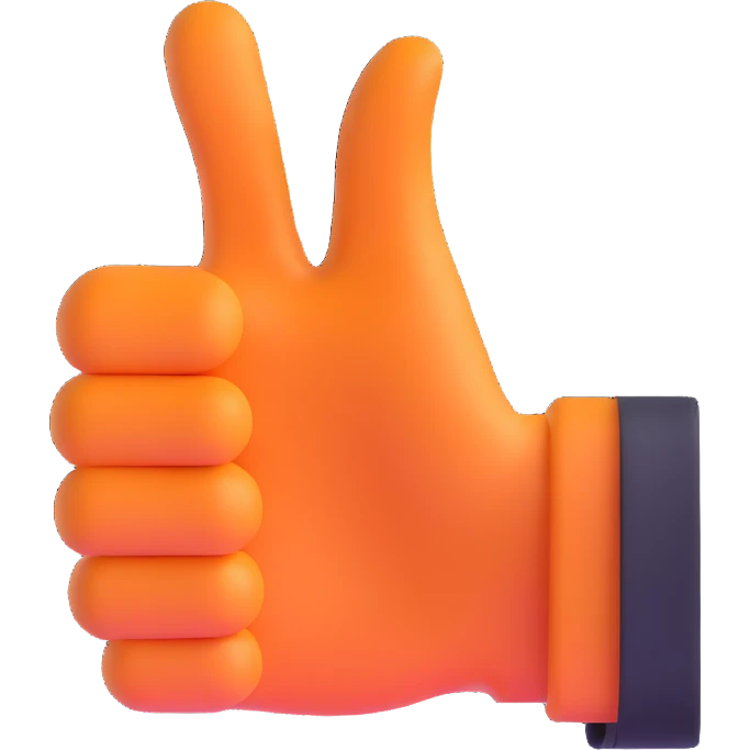 thumbs up emoji