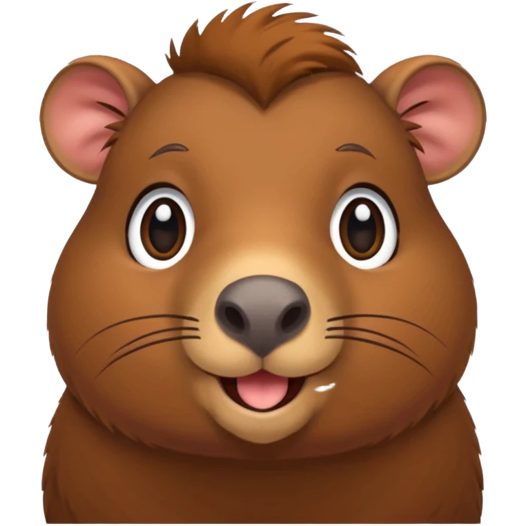 capibara sonriendo emoji