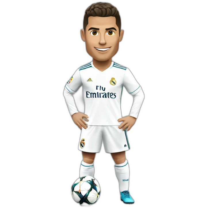 cristiano ronaldo at real madrid emoji