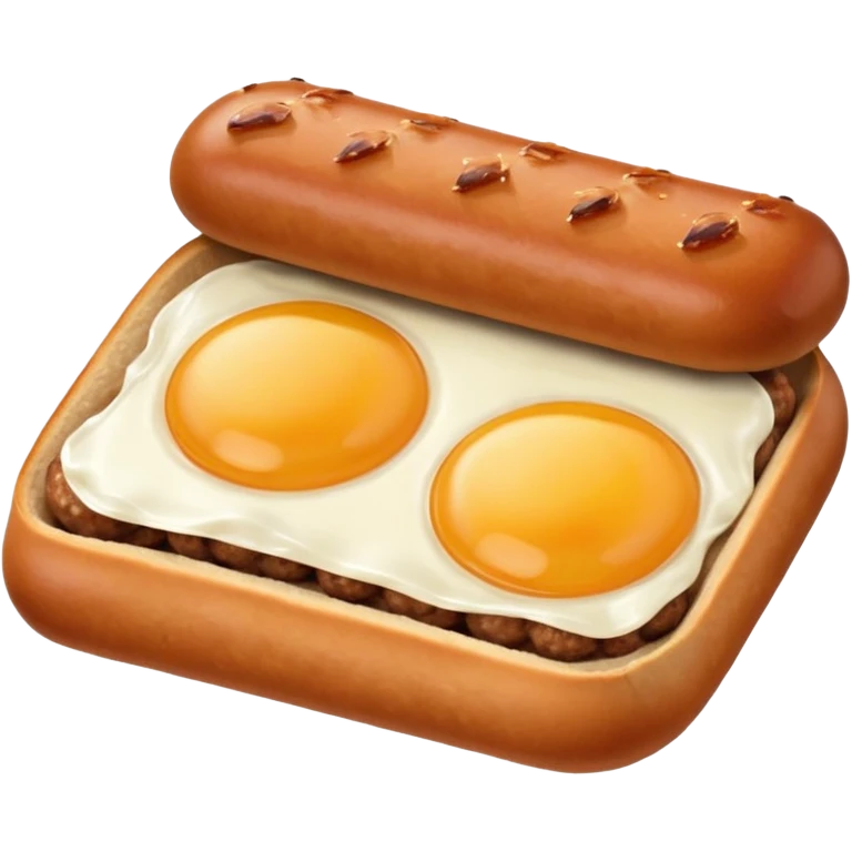 Breakfast sausage emoji