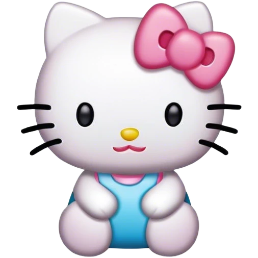 Hello kitty emoji