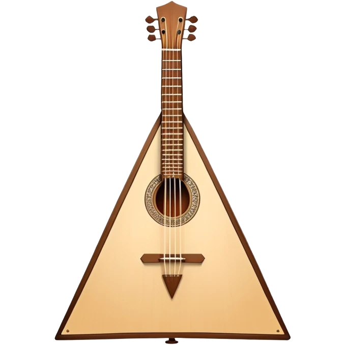 Russian traditional balalaika  emoji