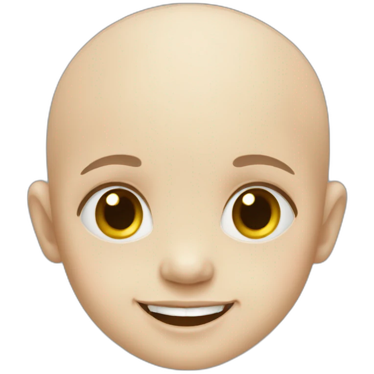 baby-smiling-with-grey-skin-bald emoji