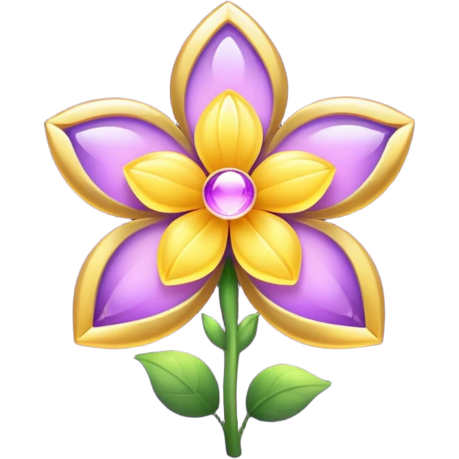 rapunzel flower from the movies emoji