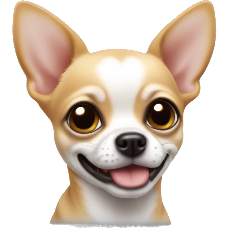 Cute little Chihuahua   emoji