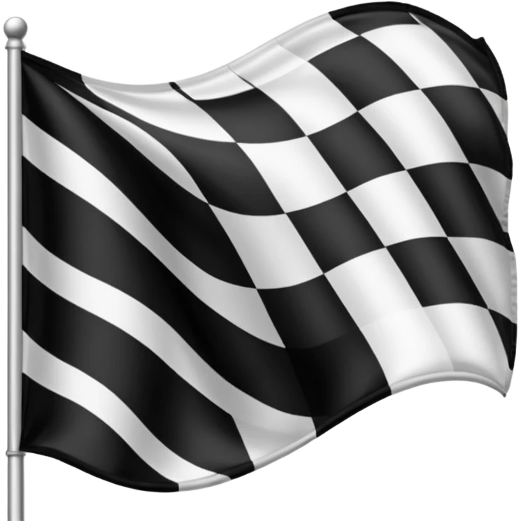 sorayama Chequered flag emoji
