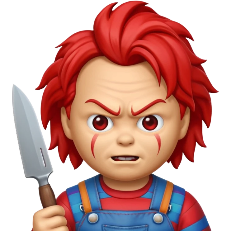 Un emojin de chuky emoji