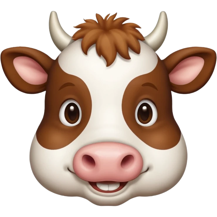 cute cow emoji
