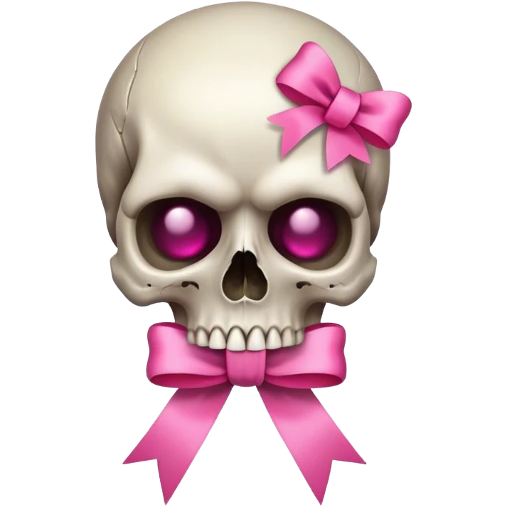 💀 🎀 emoji