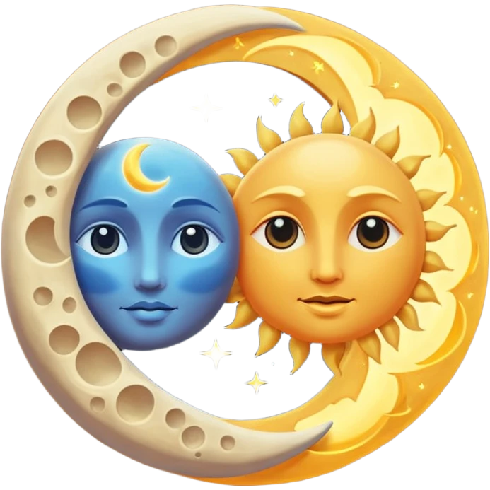 sun and moon fucking emoji