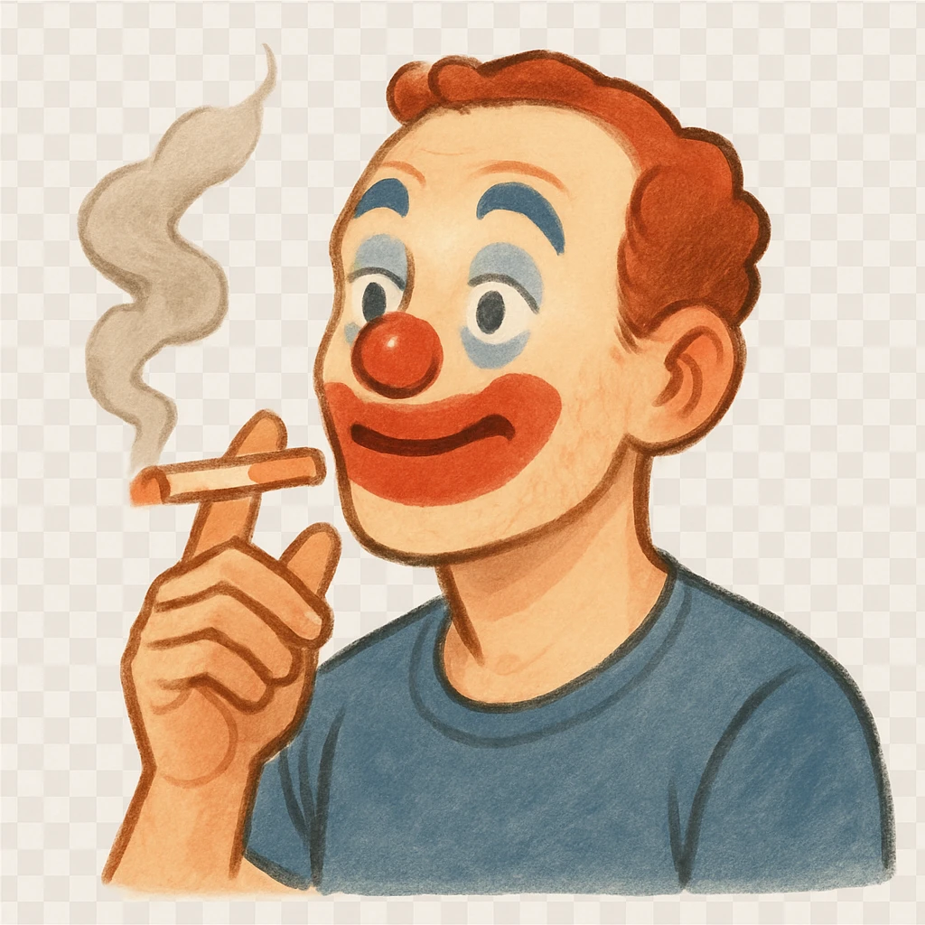 A person smoking a cigarette  emoji
