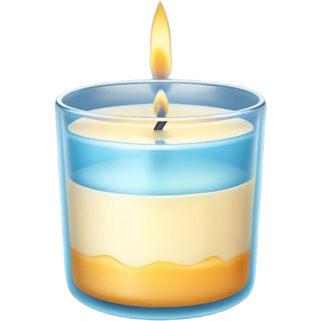 Aesthetic Sky Candle Cup emoji