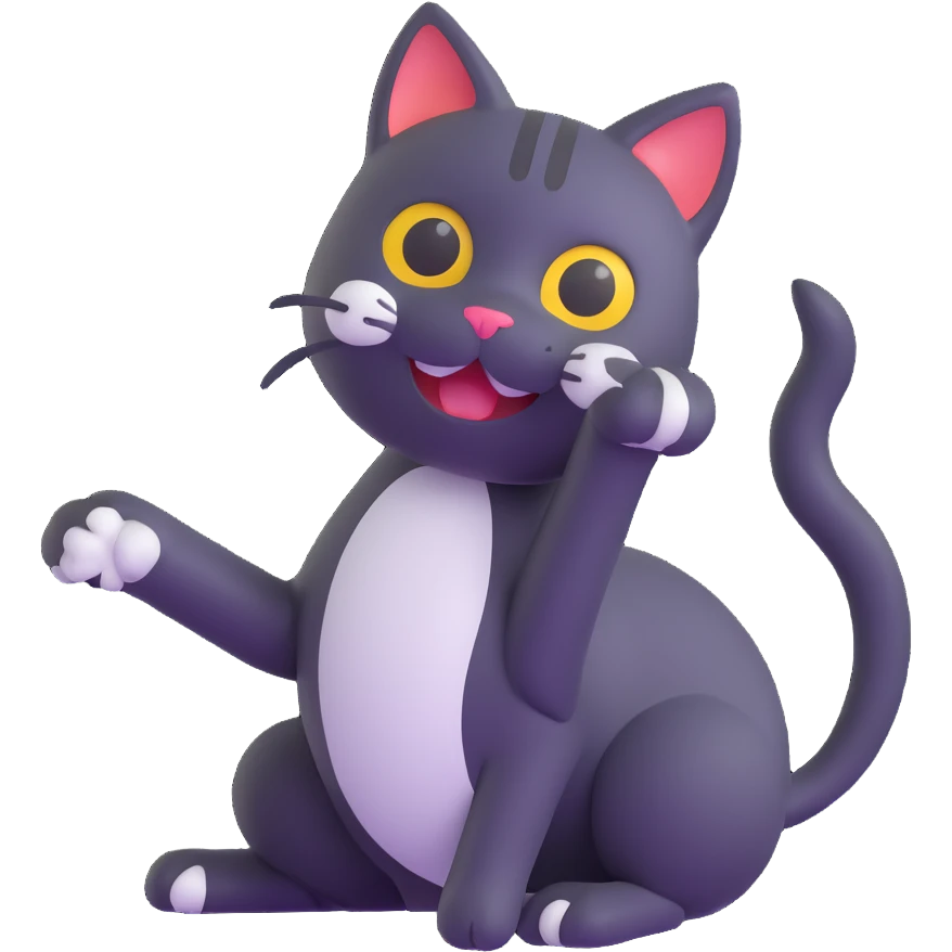 playful cat emoji