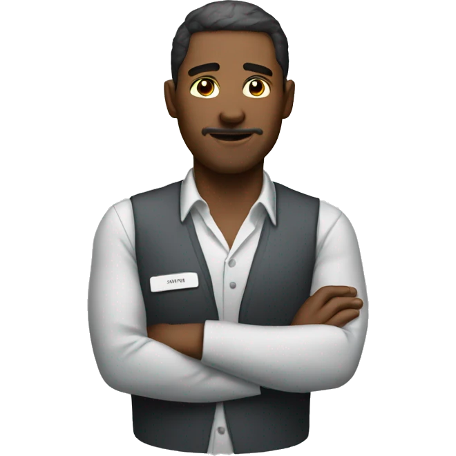 man not working emoji