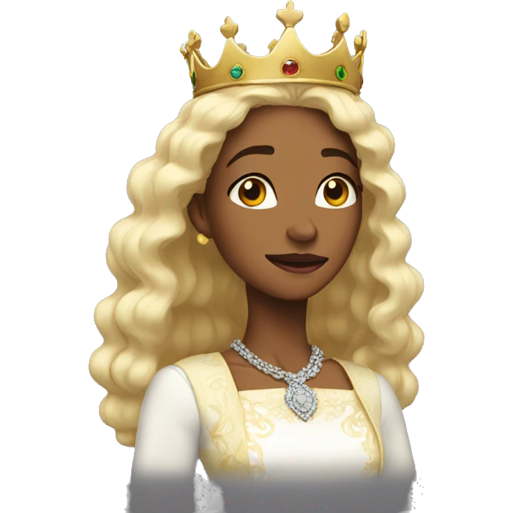 Queen never cry  emoji