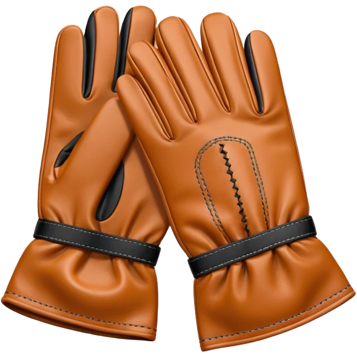 colored gloves emoji