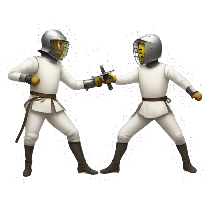 Historical fencing emoji