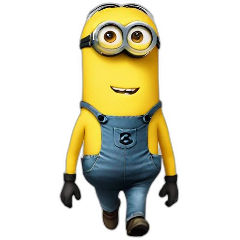 Minion walking forwards emoji