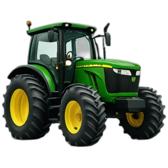 Tracteur John deere emoji