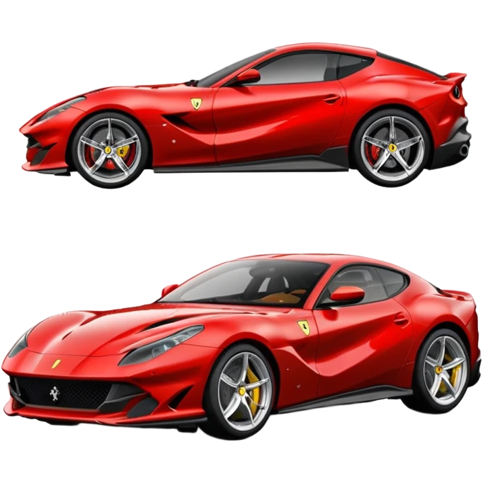Ferrari 812 Superfast best view  emoji