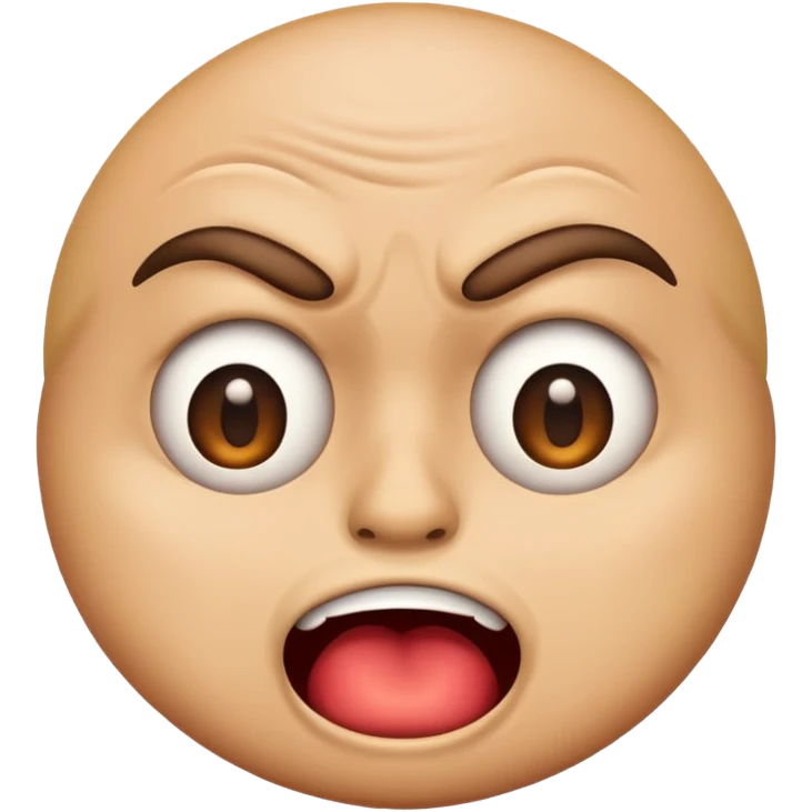 Emoji com cara de nojo, deboche emoji