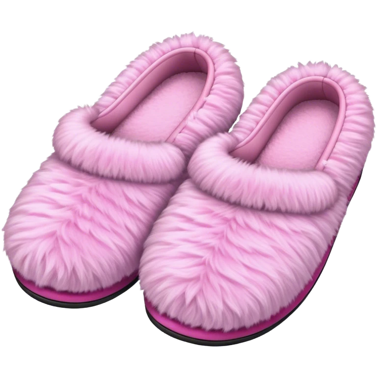 Pink slippers  emoji